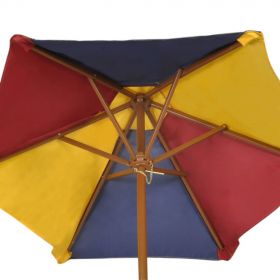 Masa de picnic pentru copii cu banci &amp; umbrela