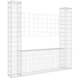 Cos de gabion in forma de U