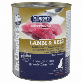 Hrana pentru caini Dr. Clauder's Selected Meat Miel si Orez 400g