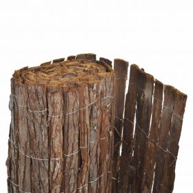 Gard din scoarta de copac, 400x170 cm