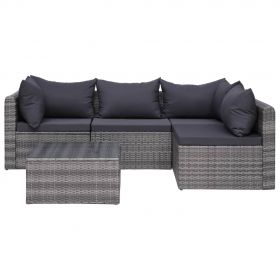 Set mobilier de gradina cu perne