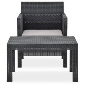Set mobilier de gradina cu perne