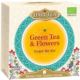 Ceai premium - Forget Me Not - ceai verde si flori eco-bio 10dz - Hari Tea