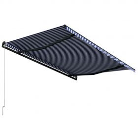 Copertina retractabila manual LED