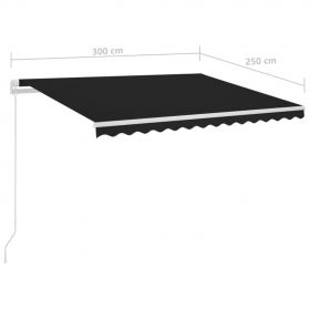 Copertina automata cu senzor vant&LED