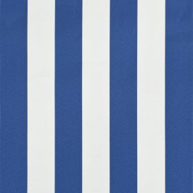 Copertina de bistro, albastru/alb