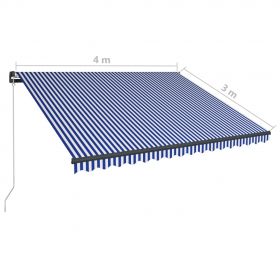 Copertina retractabila manual LED