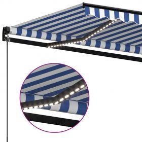 Copertina retractabila manual cu LED