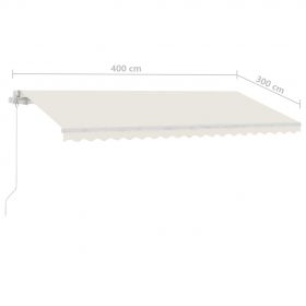 Copertina retractabila manual cu LED