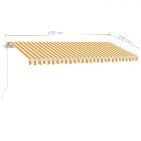 Copertina retractabila manual cu LED