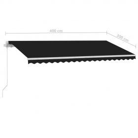 Copertina retractabila manual cu LED