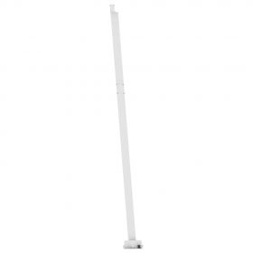 Copertina retractabila manual cu LED albastru si alb 300x250 cm