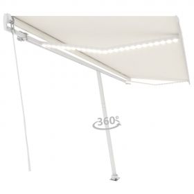 Copertina retractabila manual cu LED