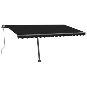 Copertina autonoma retractabila automat albastru&alb 300x250 cm