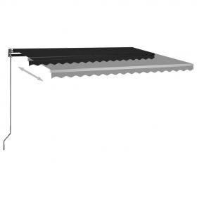 Copertina autonoma retractabila automat albastru&alb 300x250 cm