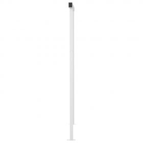 Copertina retractabila manual cu LED, crem, model 2