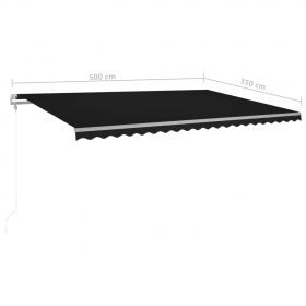 Copertina retractabila manual