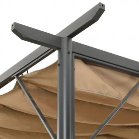 Pergola cu acoperis retractabil