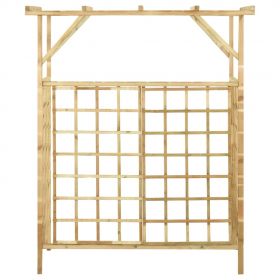Pergola de gradina pentru pubele duble