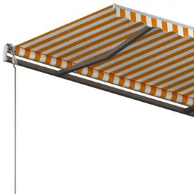 Copertina retractabila automat cu stalpi