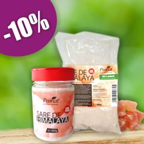 Sare de Himalaya la pet-solnita 300g + rezerva sare de himalaya, 500g - Pronat