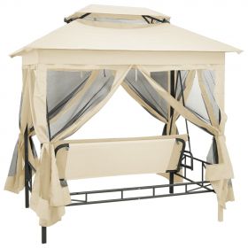 Balansoar extensibil cu pavilion