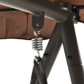 Balansoar de exterior extensibil cu copertina