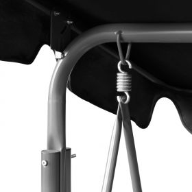 Balansoar de exterior suspendat cu copertina