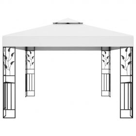 Pavilion cu acoperis dublu & siruri de lumini LED