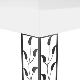 Pavilion cu acoperis dublu & siruri de lumini LED
