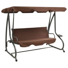 Balansoar de exterior cu copertina