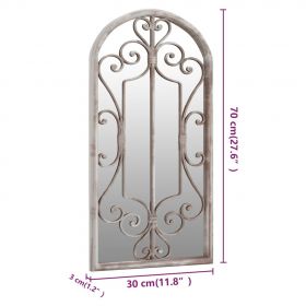 Oglinda de gradina, fier, uz exterior