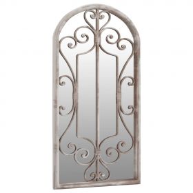 Oglinda de gradina, fier, uz exterior