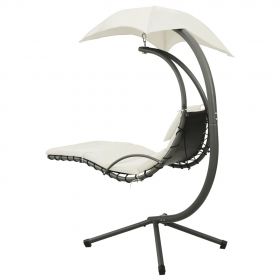 Balansoar de gradina, 190 x 90 x 200 cm, textil