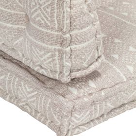 Perna pentru canapea din paleti, material textil