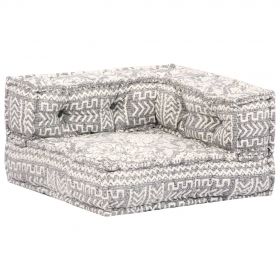 Canapea puf modulara cu 2 locuri, material textil