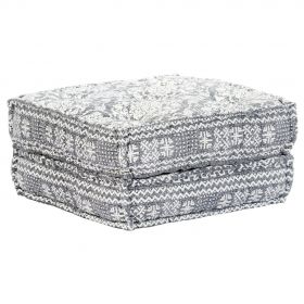Canapea puf modulara cu 3 locuri, material textil
