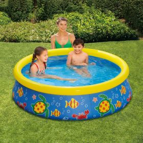 Piscina cu inel gonflabil Summer Waves QS - dimensiune 152x38cm - Ocean
