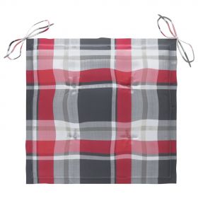 Perne scaun gradina, 50x50x3 cm, textil