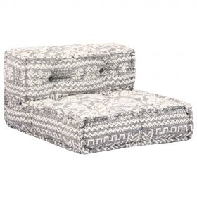 Canapea puf modulara cu 3 locuri, material textil