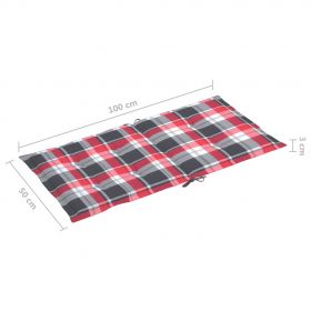 Perne scaun de gradina, 100 x 50 x 3 cm