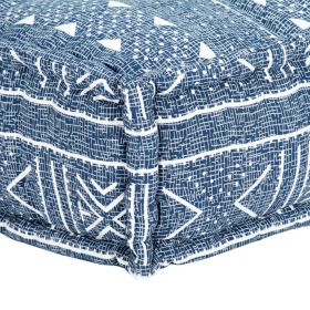 Fotoliu puf, 100 x 100 x 20 cm, material textil
