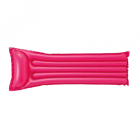 Saltea de apa gonflabila , Vinil rezistent, Roz, 183x69 cm