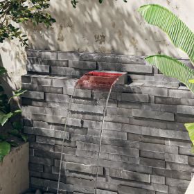 Deversor de cascada cu LED-uri RGB