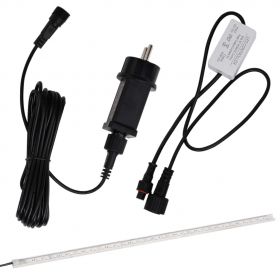 Deversor de cascada cu LED-uri RGB