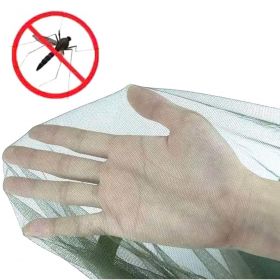 Hamac turistic din nylon cu plasa de tantari, verde, dimensiuni 260 cm x 140 cm
