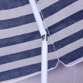 Umbrela de Plaja sau Gradina, in doua culori, model XL cu deschidere de pana la 160 cm