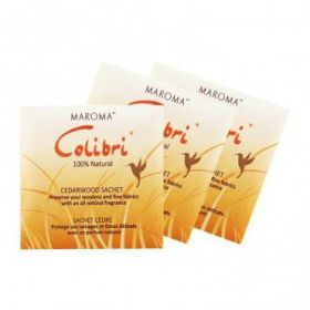 Set saculeti parfumati Cedru, 3buc - Colibri Maroma