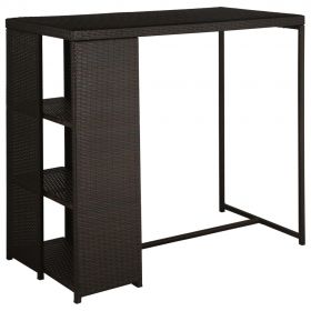 Set mobilier bar de gradina cu perne