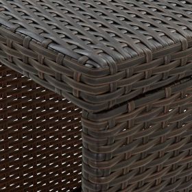 Set mobilier bar de gradina cu perne